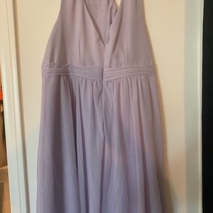 David’s Bridal Bridesmaid dress. Color- Iris Sz 18